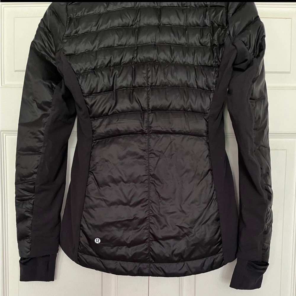 {Lululemon} Down For A Run Pullover II Jacket in Black - Women’s 4 - Picture 8 of 11